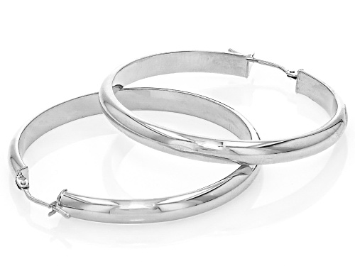 Stefano Oro® Rhodium 14k White Gold Ponte Vecchio 1 1/2