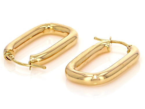 Stefano Oro® 14k Yellow Gold 19mm Unico Pisa Hoop Earrings