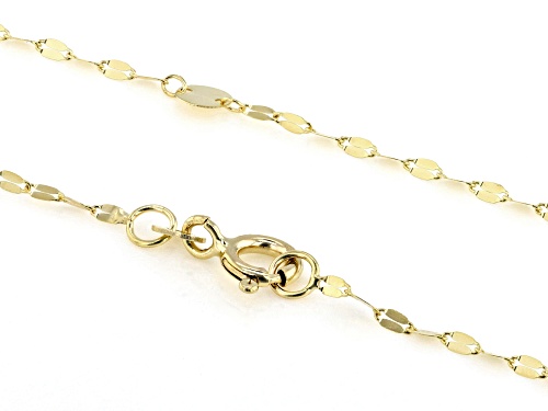 Stefano Oro® 14k Yellow Gold Station Discs 18