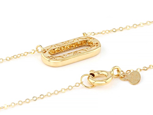 Stefano Oro® 14k Yellow Gold Ricami Paperclip 18