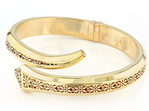 Stefano Oro® 14k Yellow Gold Ricami Snake Bangle
