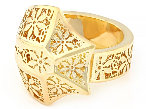 Stefano Oro® 14k Yellow Gold Ricami Cobra Ring - Size 8