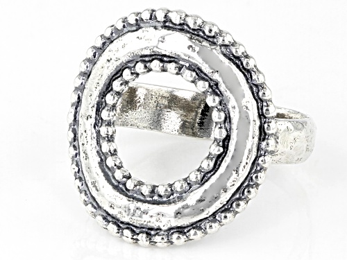 Artisan Collection of Israel™ Sterling Silver Beaded Circle Ring - Size 6