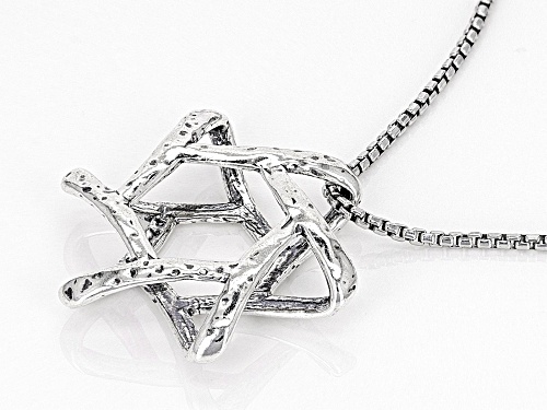 Artisan Collection of Israel™ Sterling Silver Star of David Pendant With Chain