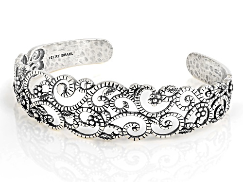 Artisan Collection of Israel™ Sterling Silver Filigree Cuff Bracelet