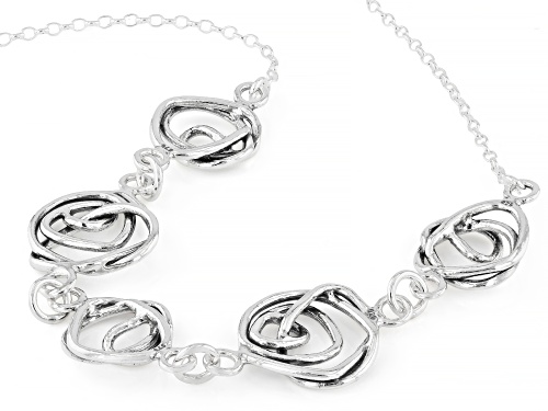 Artisan Collection of Israel™ Sterling Silver Organic Design Necklace - Size 17