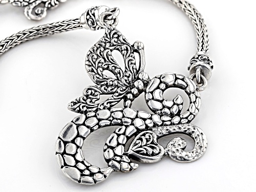 Artisan Collection Of Bali™ Sterling Silver Butterfly Necklace - Size 18