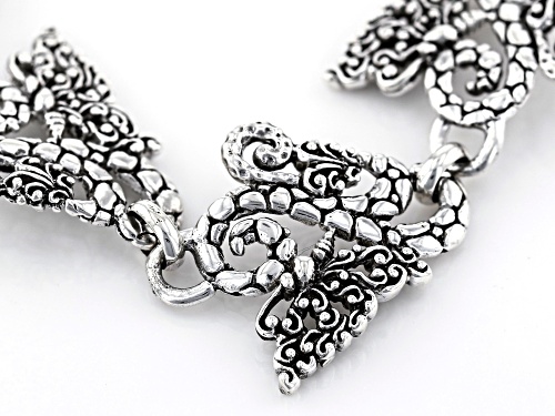 Artisan Collection Of Bali™ Sterling Silver Butterfly Bracelet - Size 7