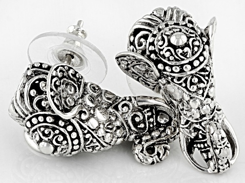Artisan Collection of Bali™ Sterling Silver Colossal Elephant Earrings
