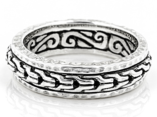 Artisan Collection of Bali™ Sterling Silver Chainlink Band Ring - Size 7