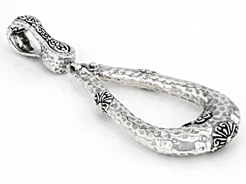 Artisan Collection of Bali™ Sterling Silver Hammered Enhancer Pendant