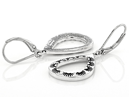Southwest Style by JTV™ Sterling Silver Open Design Earrings