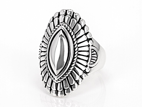 Southwest Style by JTV™ Oxidized Sterling Silver Ring - Size 6