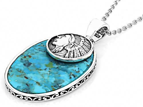 Southwest Style by JTV™ Turquoise Silver 