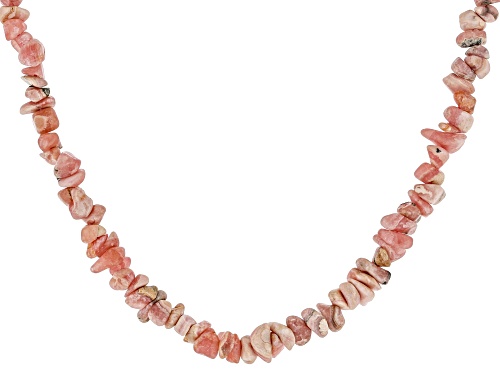 Southwest Style by JTV™ Rhodochrosite Sterling Silver Beaded Necklace & Bracelet Set