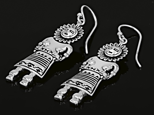 Southwest Style by JTV™ Oxidized Sterling Silver 'Tawa Kachina Dancer