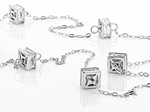 Tycoon For Bella Luce ® 11.76ctw Diamond Simulant Platineve® Necklace(7.20ctw Dew) - Size 24