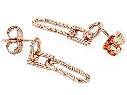Timna Jewelry Collection™ Copper Link Dangle Earrings