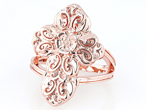 Timna Jewelry Collection™ Copper Cross Ring - Size 8