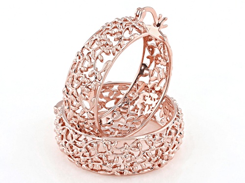 Timna Jewelry Collection™ Open Design Copper Hoop Earrings