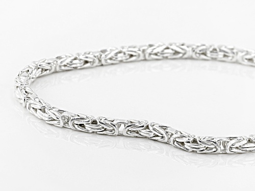 Artisan Collection of Turkey™ sterling silver byzantine bracelet - Size 8