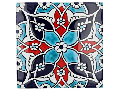 Artisan Collection of Turkey™ Multi-Color Set of Four Ceramic Coasters