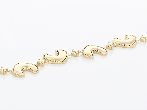 Global Destinations™ 18k Yellow Gold Over Brass Tribal Bracelet - Size 7.25