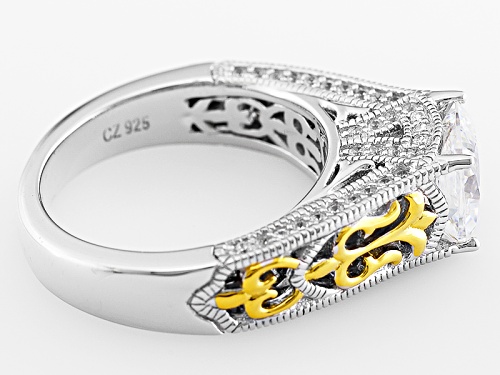 Vanna K ™ For Bella Luce ® 2.66ctw Platineve ™ And Eterno ™ Yellow Ring (1.59ctw Dew) - Size 9