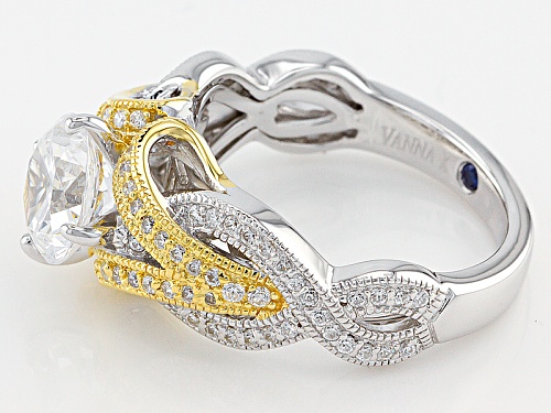 Vanna K ™ For Bella Luce ® 3.65ctw Platineve ™ And Eterno ™ Yellow Ring (2.54ctw Dew) - Size 8