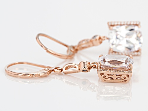 Vanna K ™ For Bella Luce ® 10.77ctw Diamond Simulant Eterno™ Rose Earrings (7.77ctw Dew)