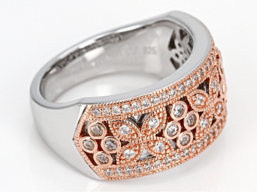 Vanna K ™ For Bella Luce ® 1.06ctw Diamond Simulant Platineve ™ & Eterno ™ Rose Ring - Size 11
