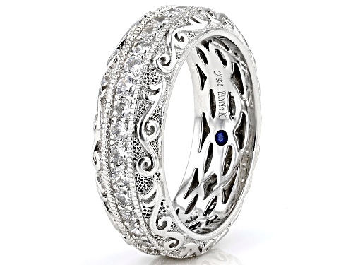 Vanna K ™ For Bella Luce ® 1.73ctw Platineve® Eternity Band - Size 5