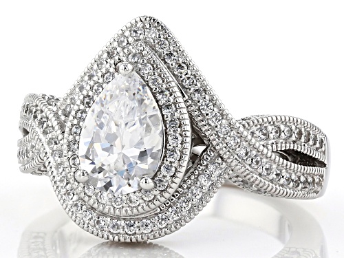 Vanna K™ for Bella Luce ® 3.70ctw Platineve ® Ring (2.22ctw DEW) - Size 11