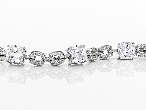 Vanna K ™ For Bella Luce ® 19.48CTW White Diamond Simulant Platineve ™ Bracelet (9.75CTW DEW) - Size 8