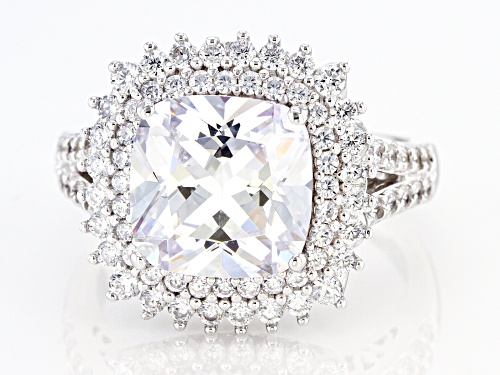 Vanna K™ For Bella Luce ® 8.36ctw Platineve ® Ring. - Size 10