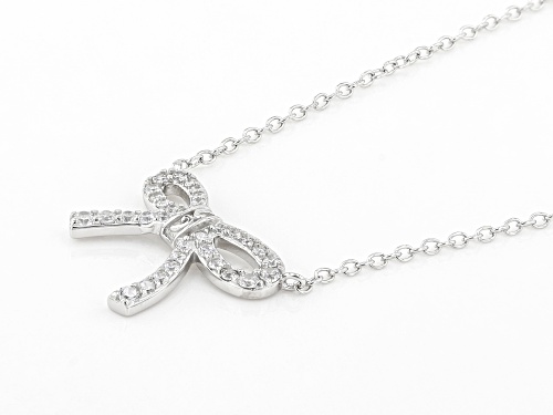 Vanna K™ For Bella Luce® 0.47ctw White Diamond Simulant Platineve® Necklace - Size 18