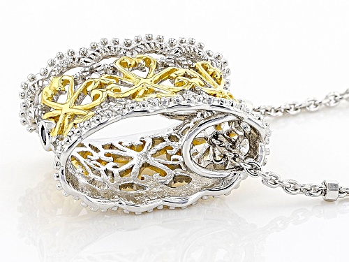 Vanna K ™ for Bella Luce ® Platineve® and Eterno® Yellow Pendant With Chain