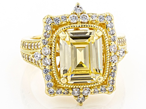 Vanna K ™ for Bella Luce ® Canary And White Diamond Simulants Eterno® Yellow Ring - Size 11
