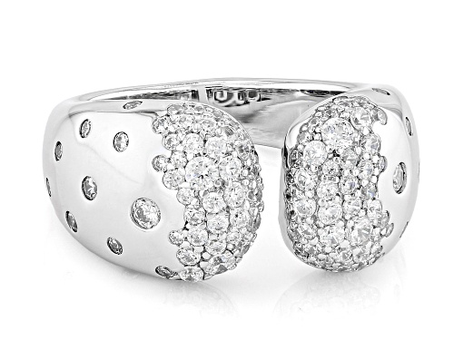 Vanna K™ For Bella Luce® 1.91ctw White Diamond Simulant Platineve® Ring - Size 7