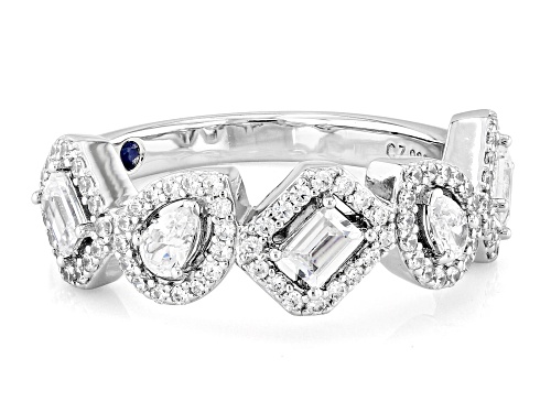 Vanna K™ For Bella Luce® 4.44ctw White Diamond Simulant Platineve® Ring - Size 8