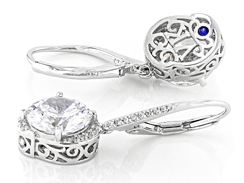Vanna K™ For Bella Luce® 6.28ctw White Diamond Simulant Platineve® Earrings