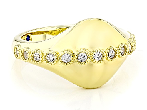 Vanna K™ For Bella Luce® 0.52ctw White Diamond Simulant Eterno™ Yellow Ring - Size 7