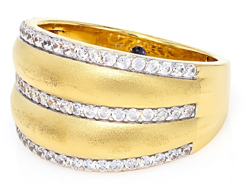 Vanna K™ For Bella Luce® 0.89ctw White Diamond Simulant Eterno™ Yellow Ring - Size 5