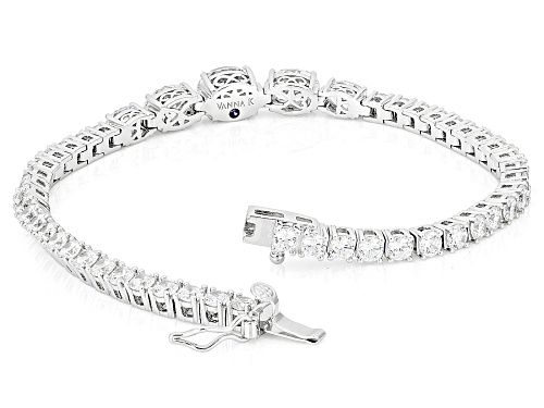 Vanna K™ For Bella Luce® 13.41ctw White Diamond Simulant Platineve® Tennis Bracelet - Size 8