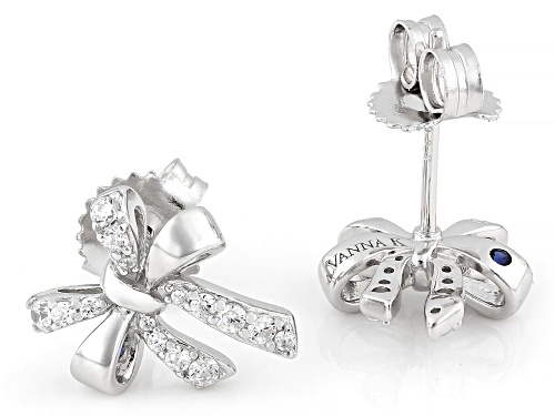 Vanna K™ For Bella Luce® 0.46ctw White Diamond Simulant Platineve™ Earrings