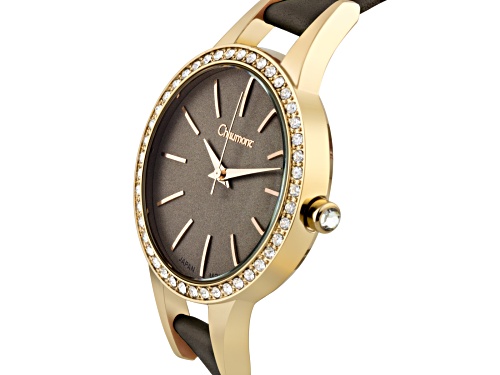 Chamount Classic Ladies Watch With Brown Dial