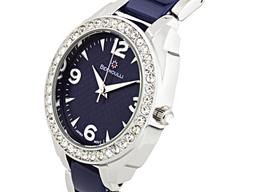 Bernoulli Daeva Ladies Watch with Silver and Navy Dial