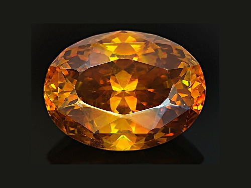 Sphalerite 26.36x19.78x13.8mm Oval 61.21ct