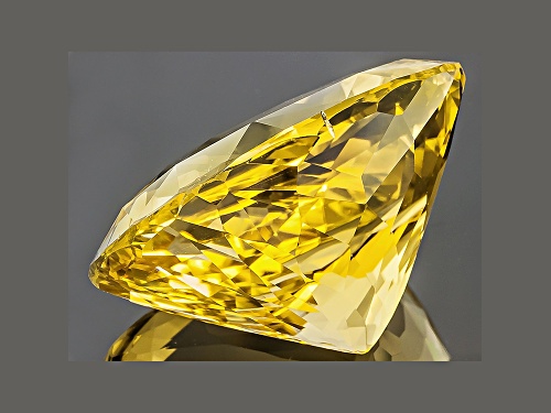 Yellow Scapolite 37.28x28.89mm Rectangular Cushion 138.44ct