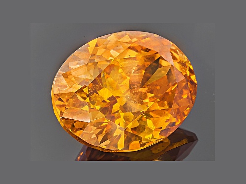 Sphalerite 15.8x11.9x7.78mm Oval Brilliant Cut 11.53ct